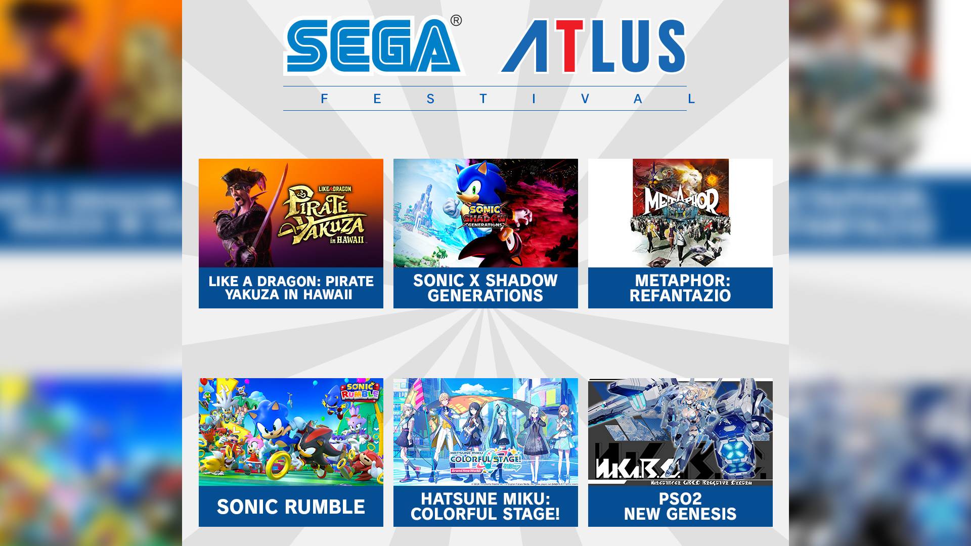 SEGA ATLUS FESTIVAL MANILA