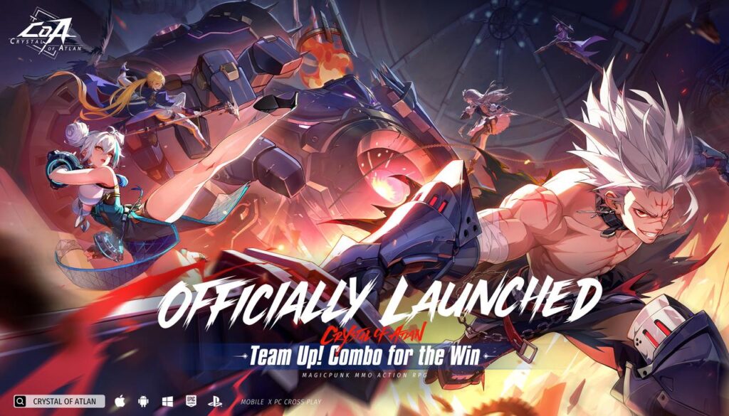 Crystal of Atlan Launch