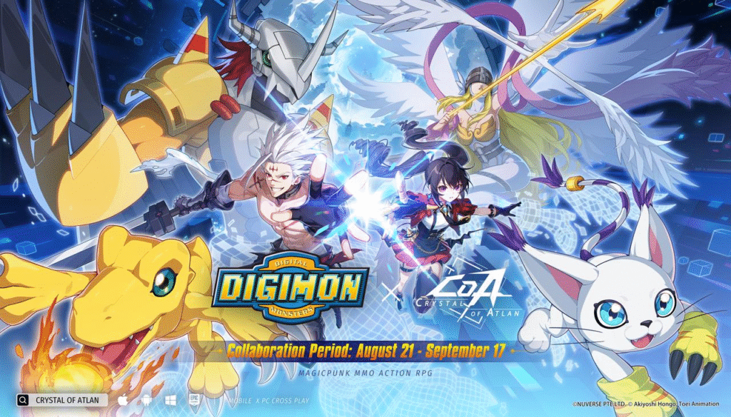 Digimon Crystal of Atlan Collaboration