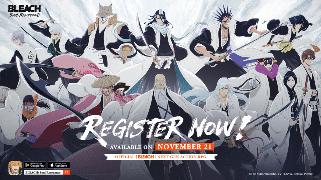 2-1024x576 Officially Authorized [BLEACH] Next-Gen Action RRG, [BLEACH: Soul Resonance], is now open for global pre-registration, Launching Worldwide on November 21!
