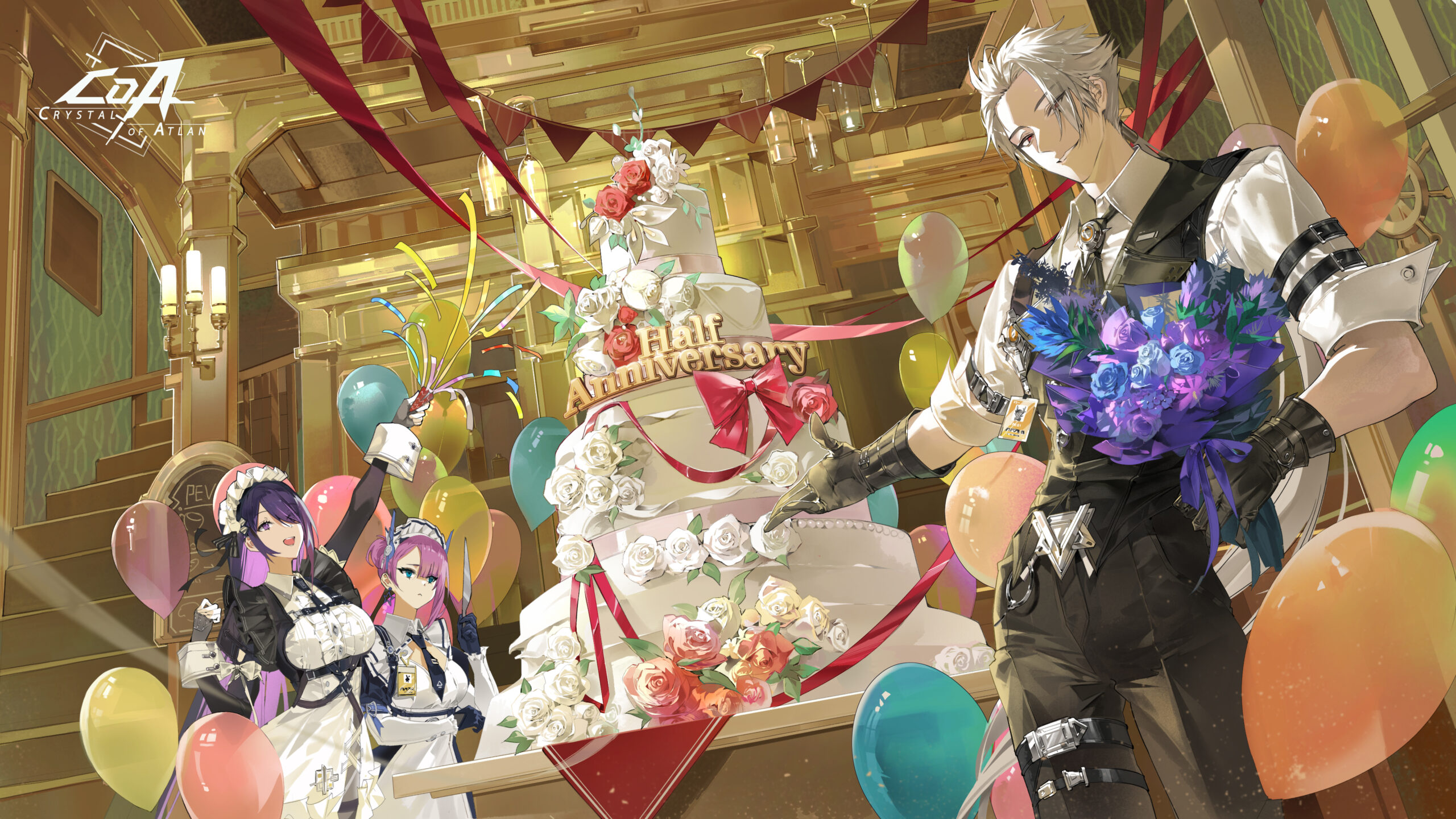 Crystal of Atlan Half-Anniversary Kick Off! New Class Glaciette Makes Her Debut, Alongside the Christmas Snowbrush Festival Preview!