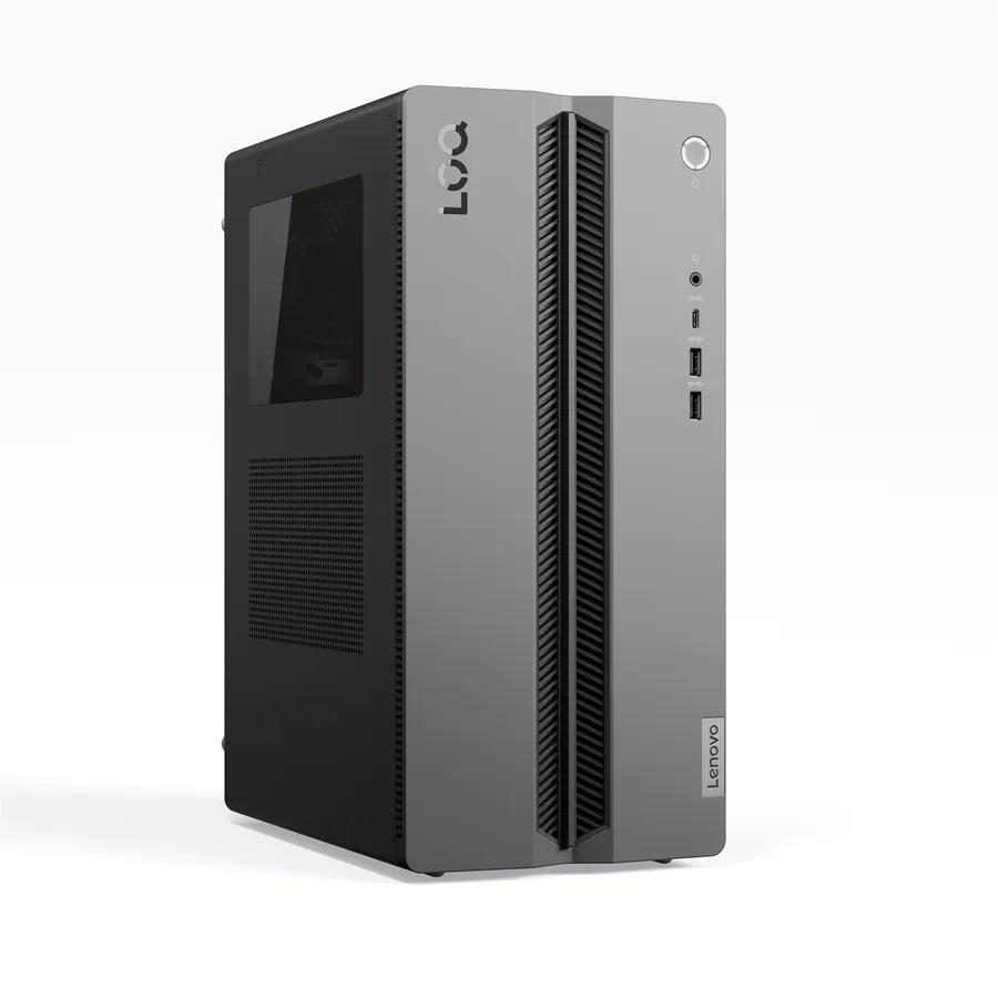 Lenovo_LOQ_Tower_17IAX10_Front Lenovo adds LOQ laptops, tower PC, and Legion monitors to gaming lineup